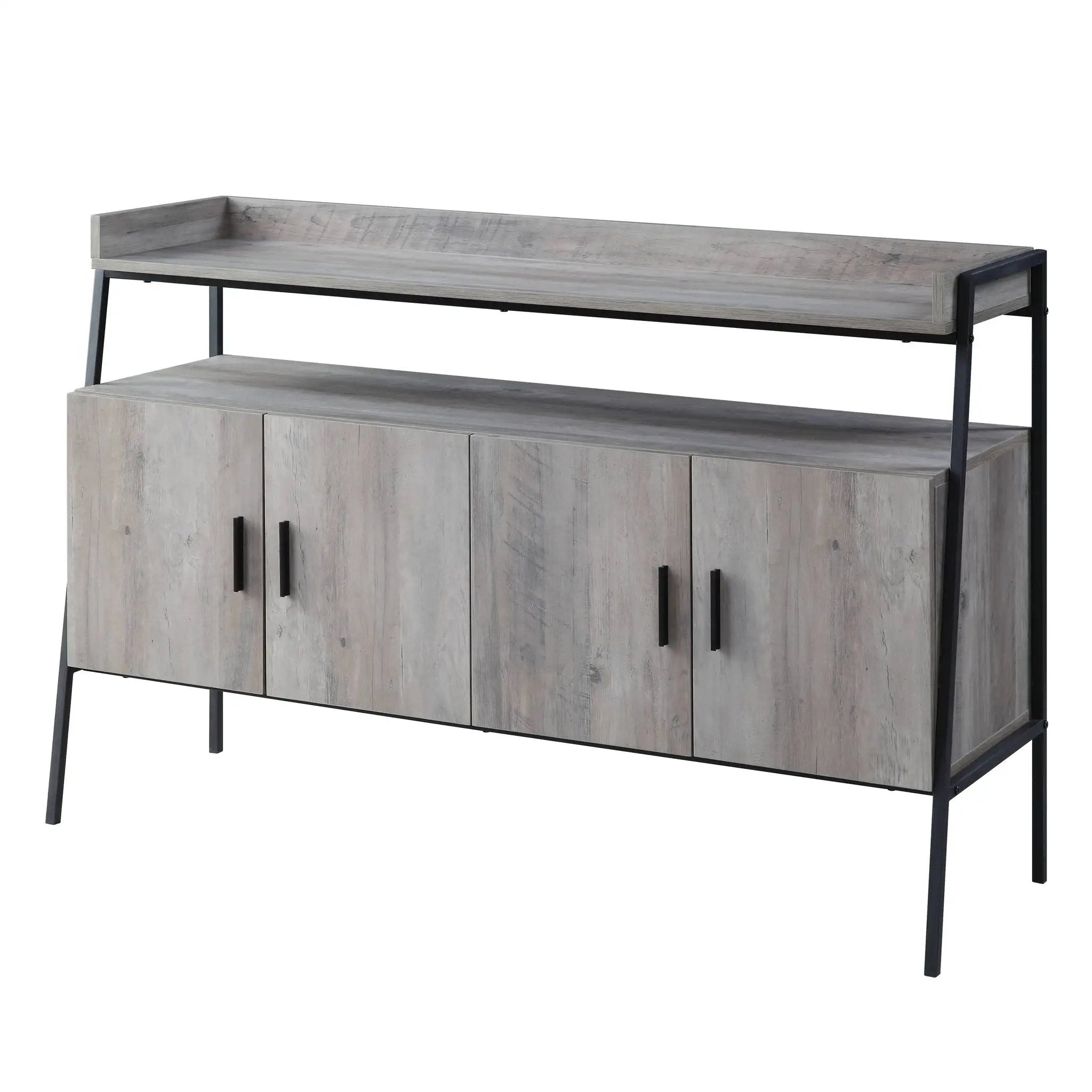 Samiya - TV Stand - Gray by HouseOfZazla