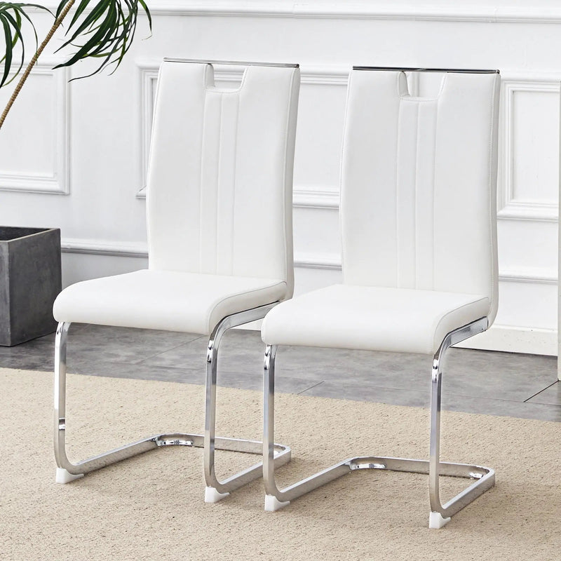 Bow Shaped Chairs, Ergonomic Design, Non Slip Base by HouseOfZazla
