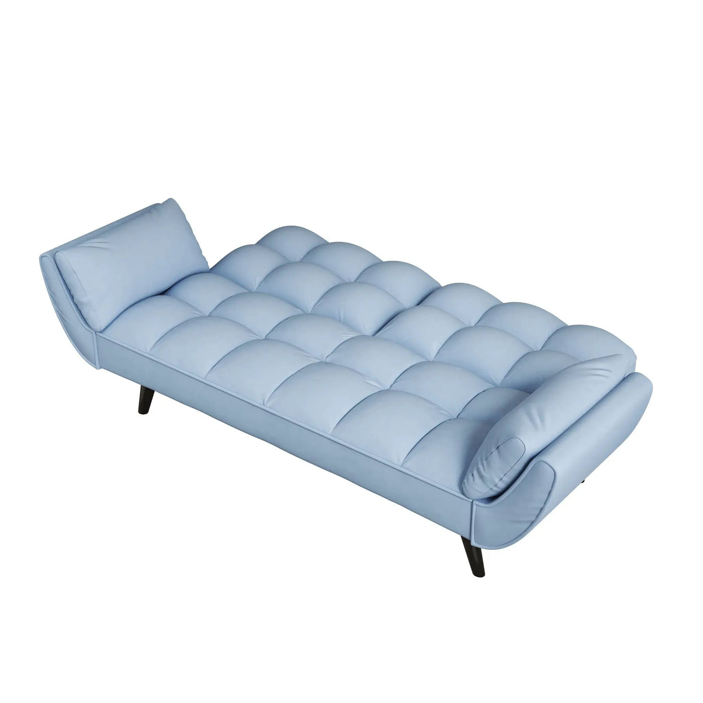 Sofa Soft Two Armrests Throw Pillow Pillow Comfortable Fit Apartment Bedroom Small Space by HouseOfZazla