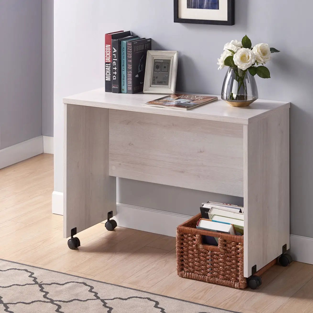 Printer Mobile Stand, Computer Desk, Home Office Desk by Unique Piece Furniture