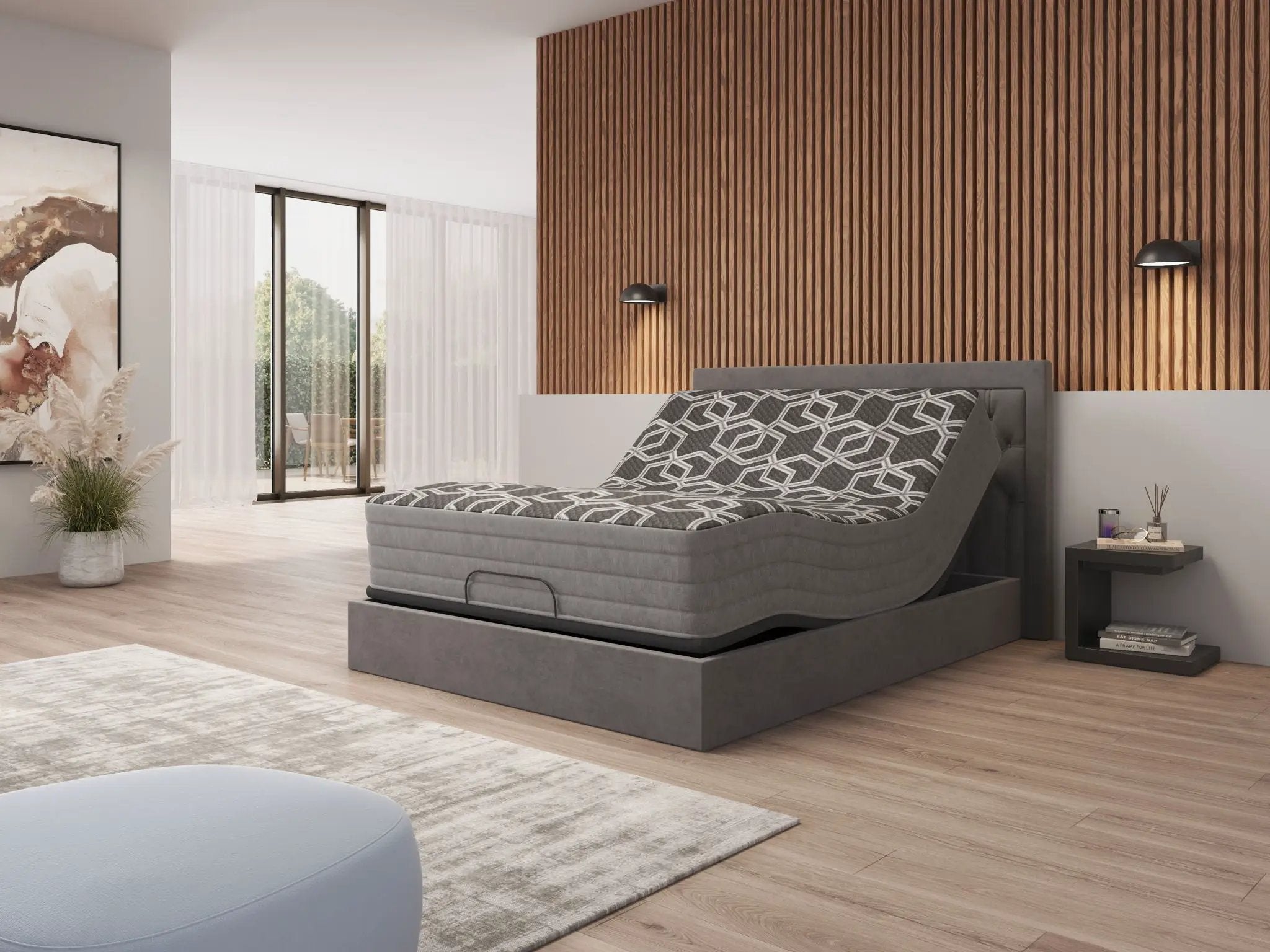 12" Smooth Top Hybrid Medium Plush Mattress by HouseOfZazla