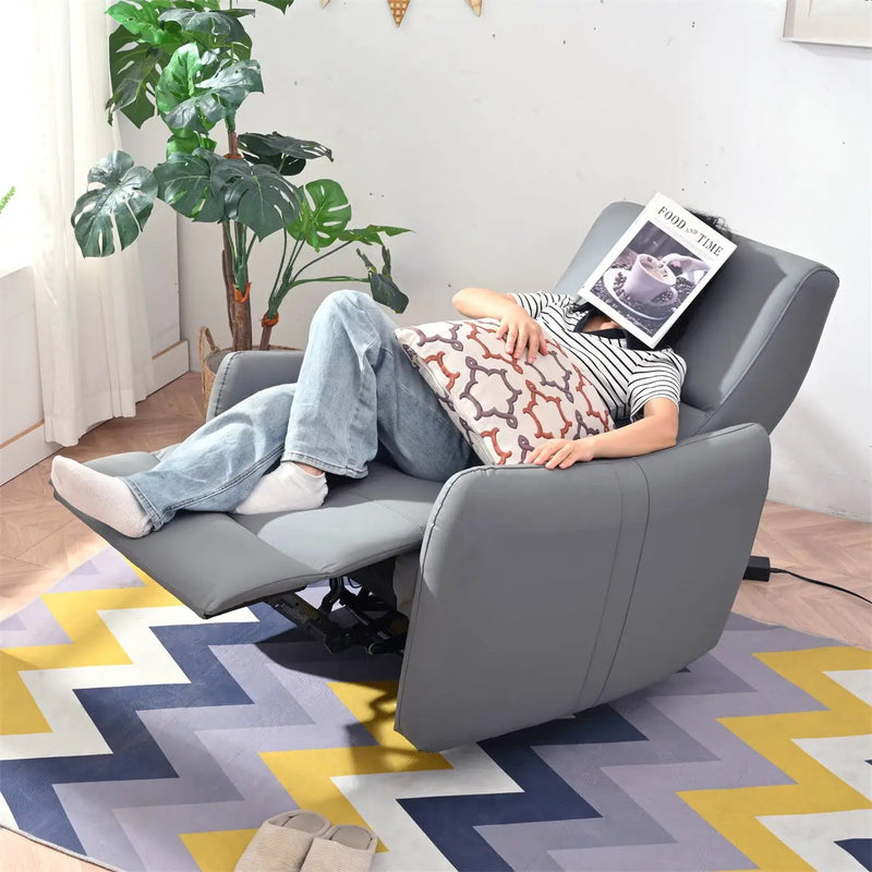 Wall Hugger Power Recliner Chair With USB Port (Type-C) by Unique Piece Furniture