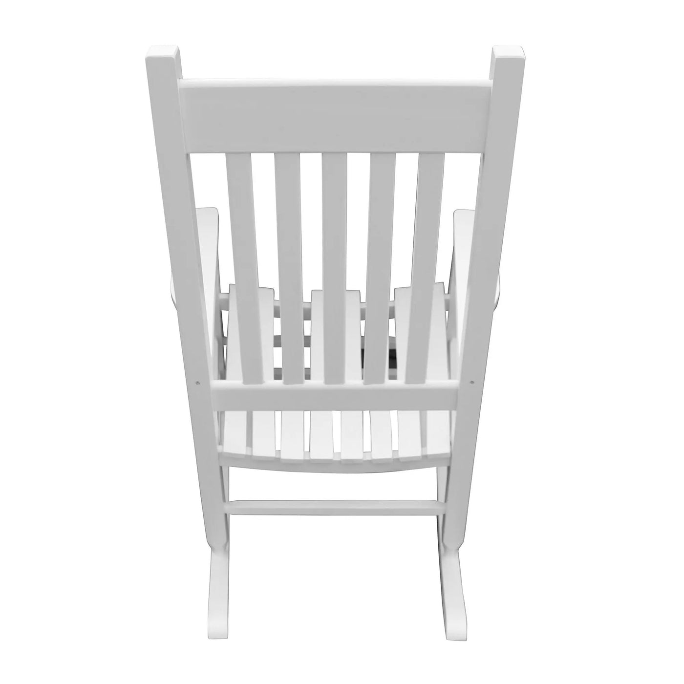 Classic Wooden Porch Rocker Chair Populus Wood Comfortable Design by Unique Piece Furniture