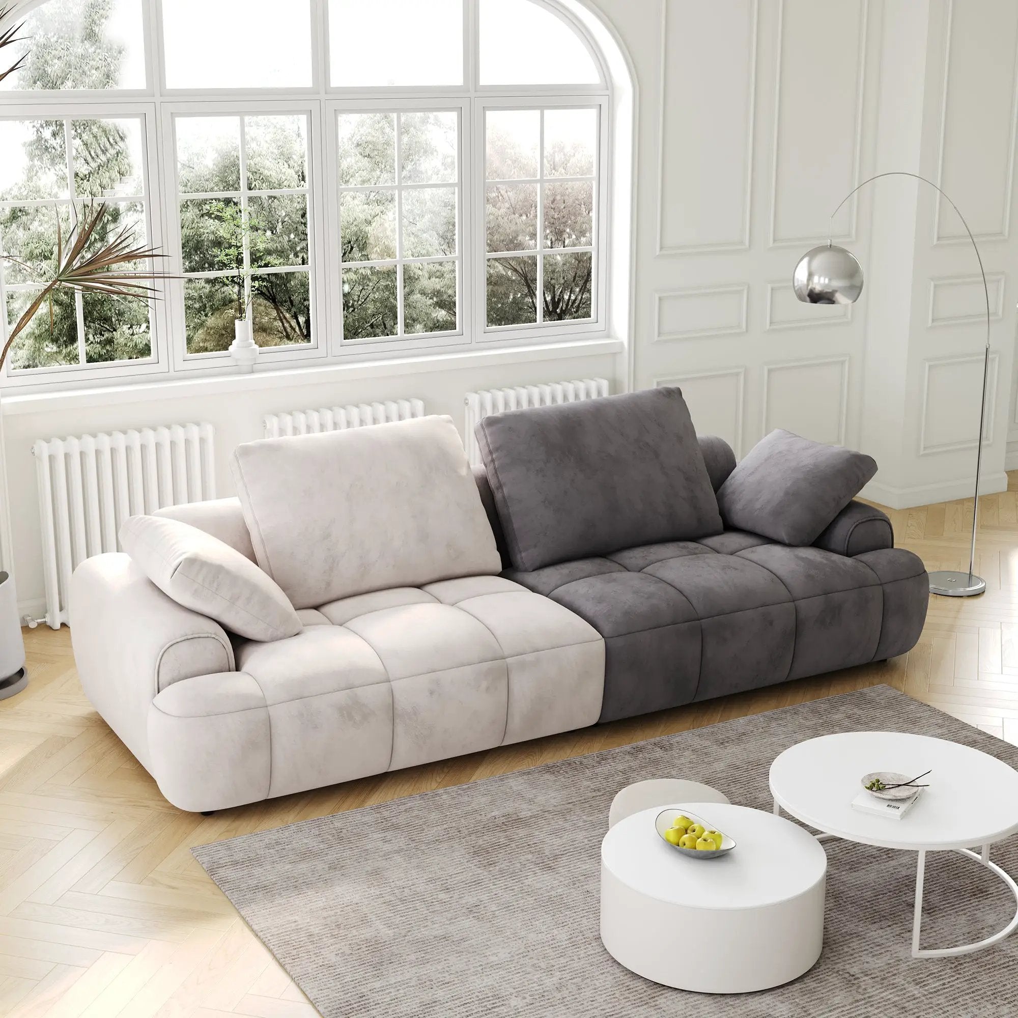 86.6″ Large Two Seat Sofa by HouseOfZazla