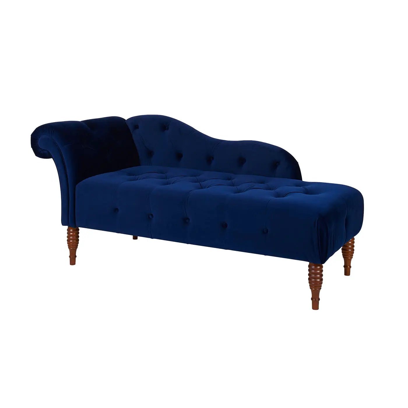 Samuel - Tufted Roll Arm Chaise Lounge by Unique Piece Furniture