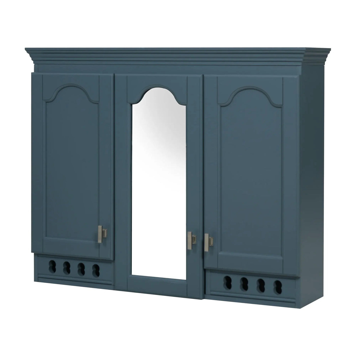 Wall Mount Mirror Cabinet With Adjustable Shelves, Soft Closing Hinges by Unique Piece Furniture