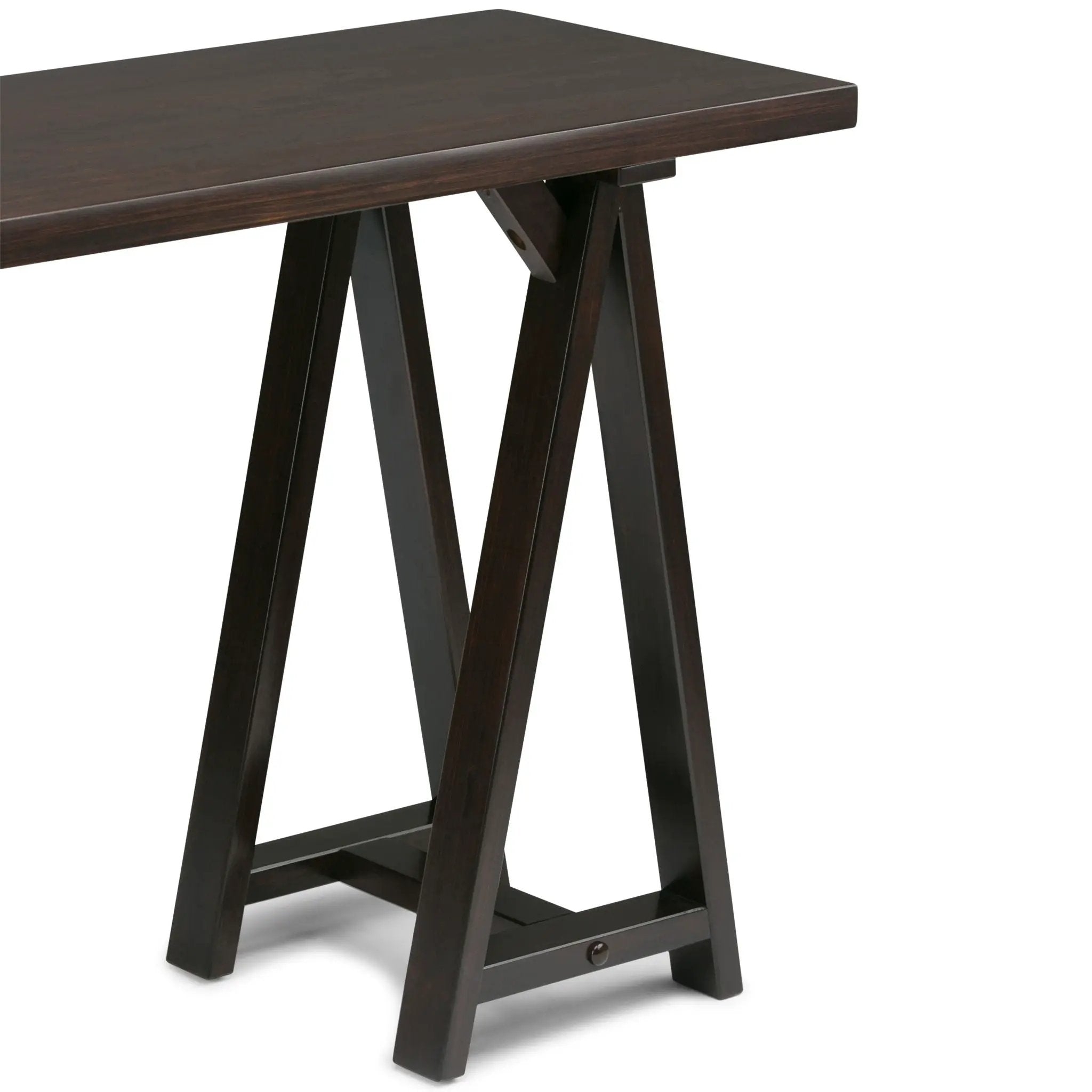 Sawhorse - Handcrafted Console Sofa Table by Unique Piece Furniture