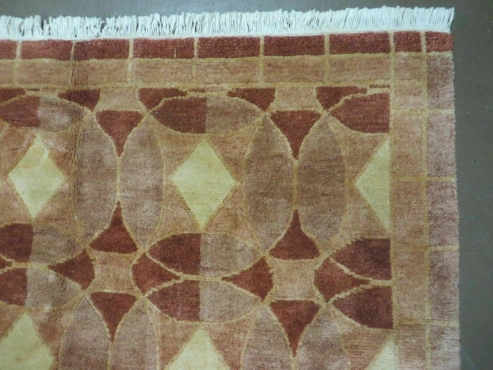 5' X 7' Modern Tibetan Nepal Art Deco Chinese Hand Knotted Wool Rug Decorative Contemporary Home Décor by Jewel Rugs