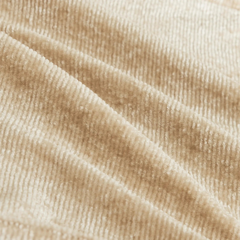 Ottoman Velvet-Light Camel by HouseOfZazla
