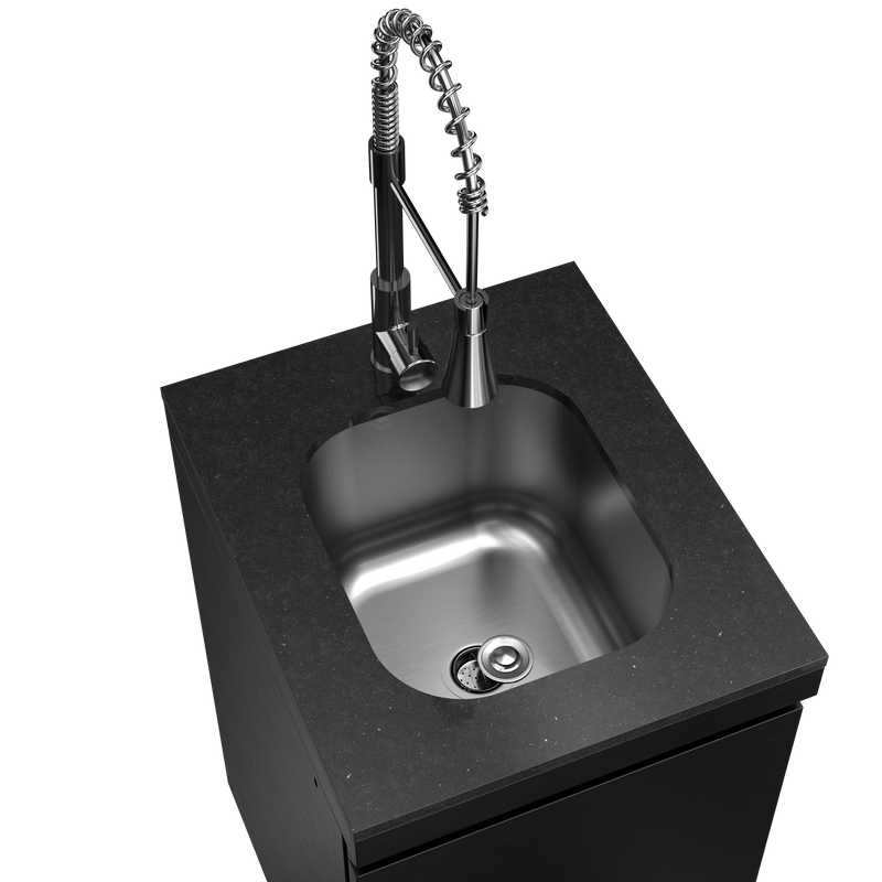 Sink Cabinet with Tap Stainless Steel Outdoor Kitchen Islands by HouseOfZazla