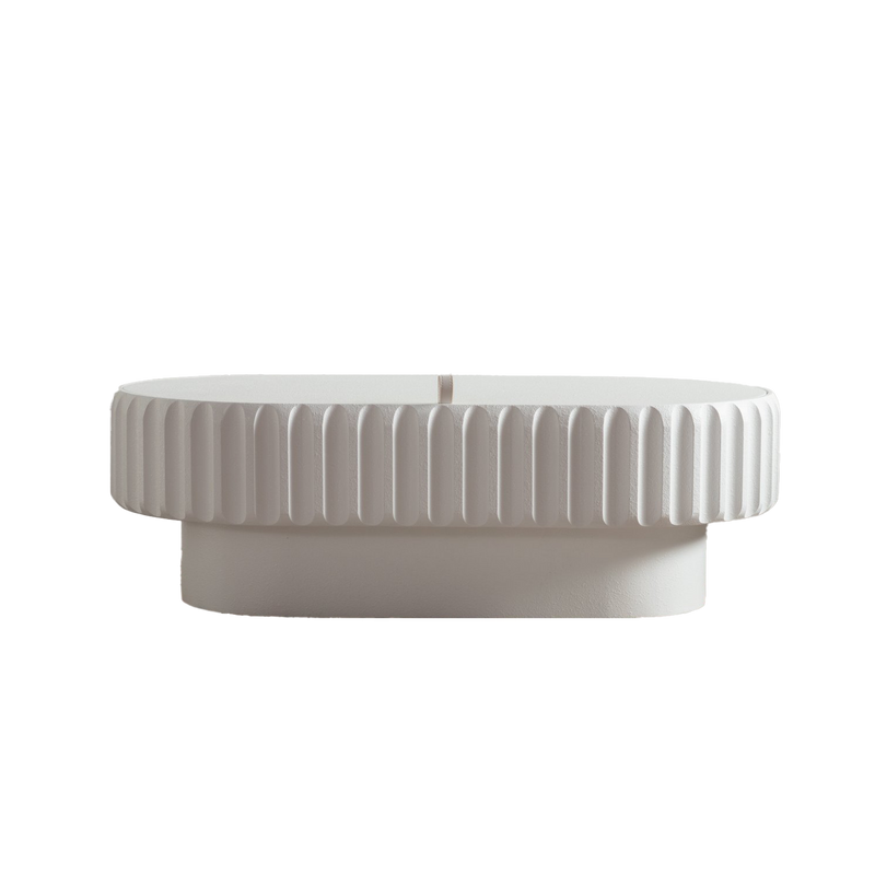 Fluted Storage Table with Lift-Off Lid by HouseOfZazla