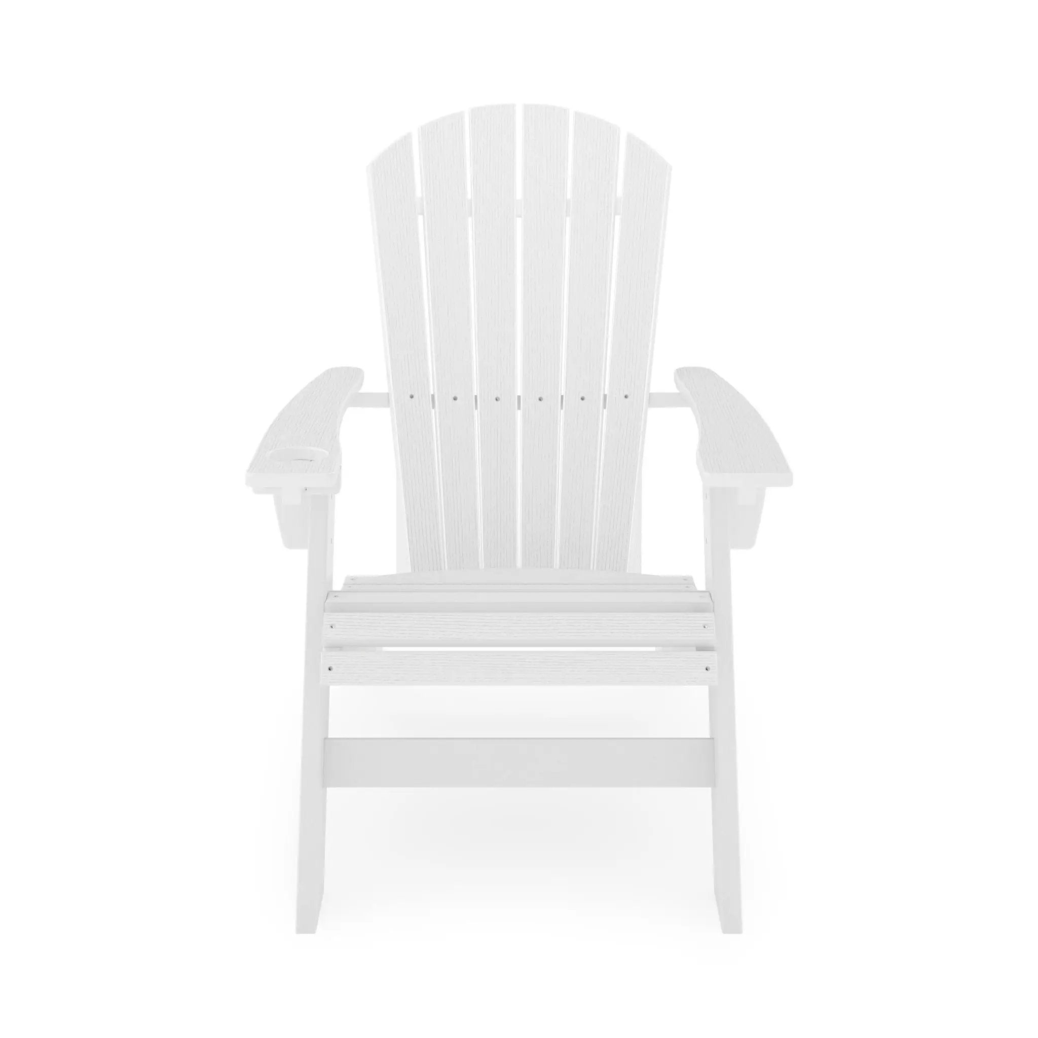 Adirondack Chair Sturdy HDPE Poly Lumber For Poolside, Patio, And Garden Relaxation by HouseOfZazla