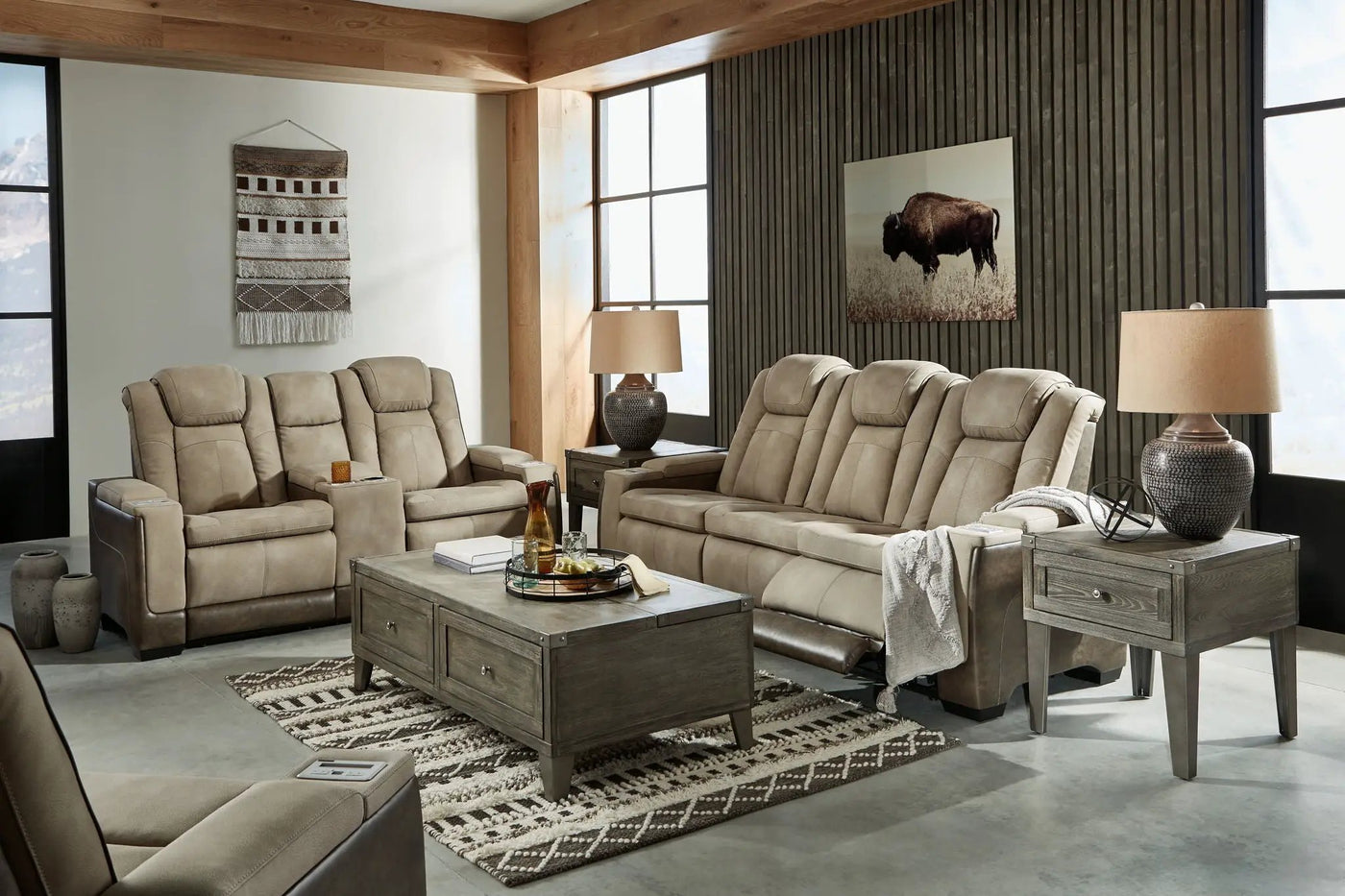 Next-Gen Durapella - Power Reclining Living Room Set by Unique Piece Furniture