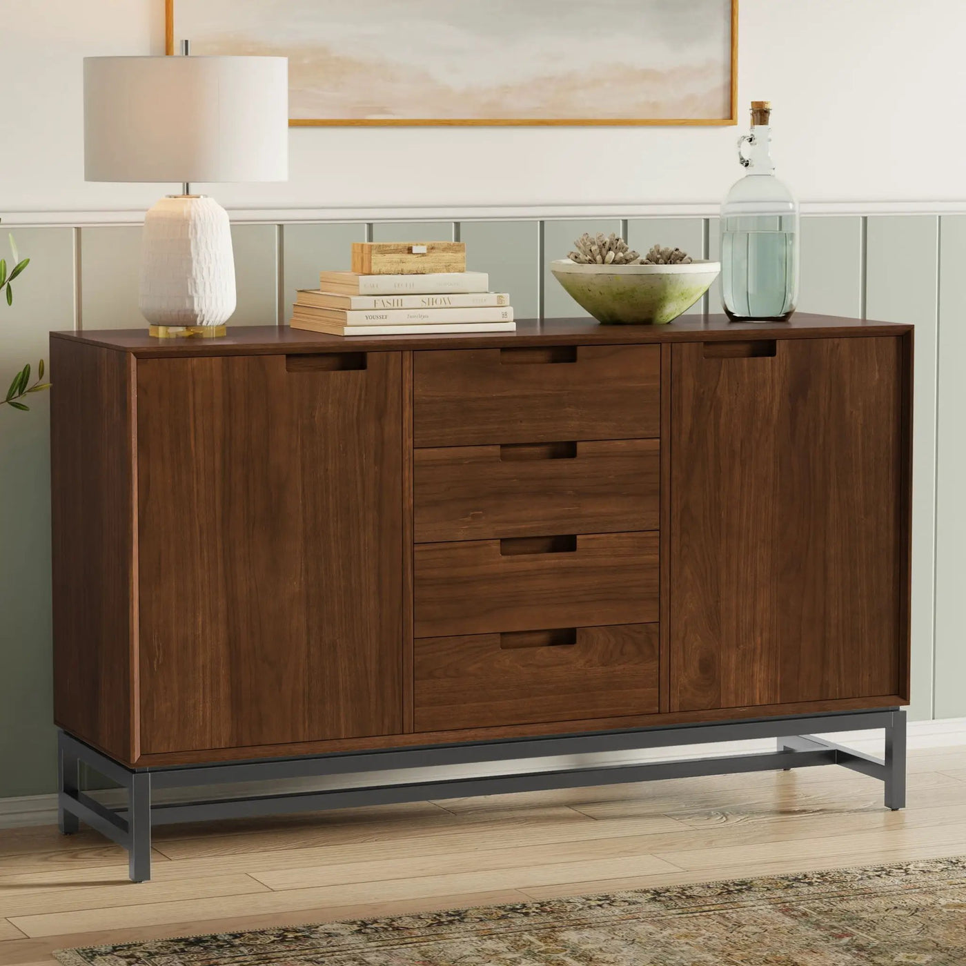 Banting - Sideboard With Centre Drawers by HouseOfZazla