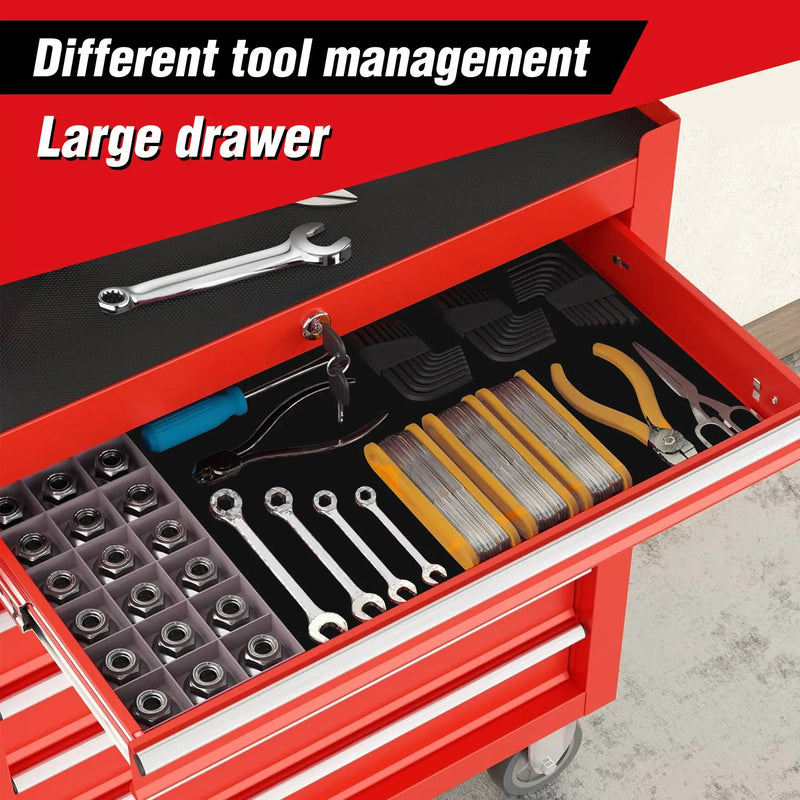 Rolling Tool Chest with 7-Drawer Tool Box by HouseOfZazla