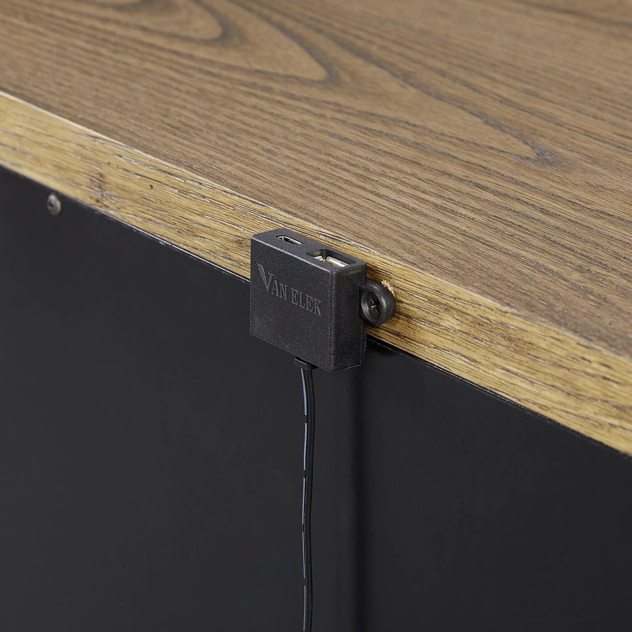 2 Drawer Nightstand With USB - Latte by Unique Piece Furniture