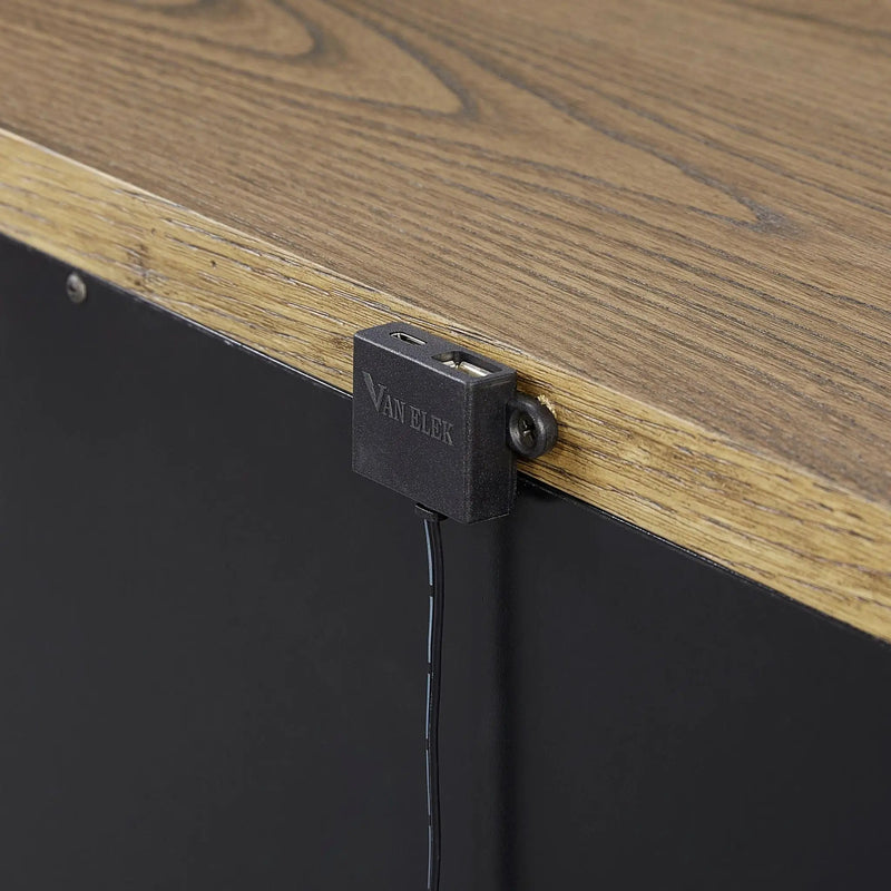 2 Drawer Nightstand With USB - Latte by Unique Piece Furniture