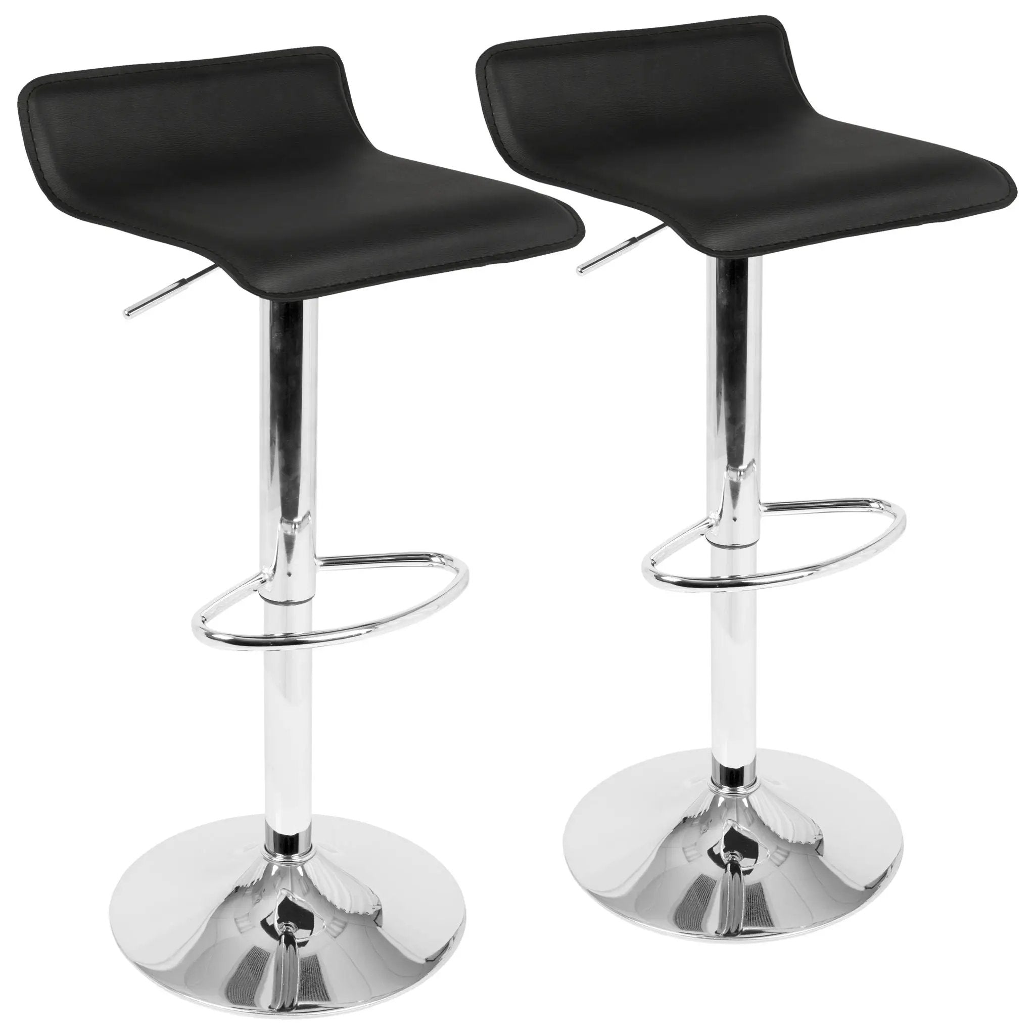 Ale - Contemporary Adjustable Barstool (Set of 2) by Unique Piece Furniture