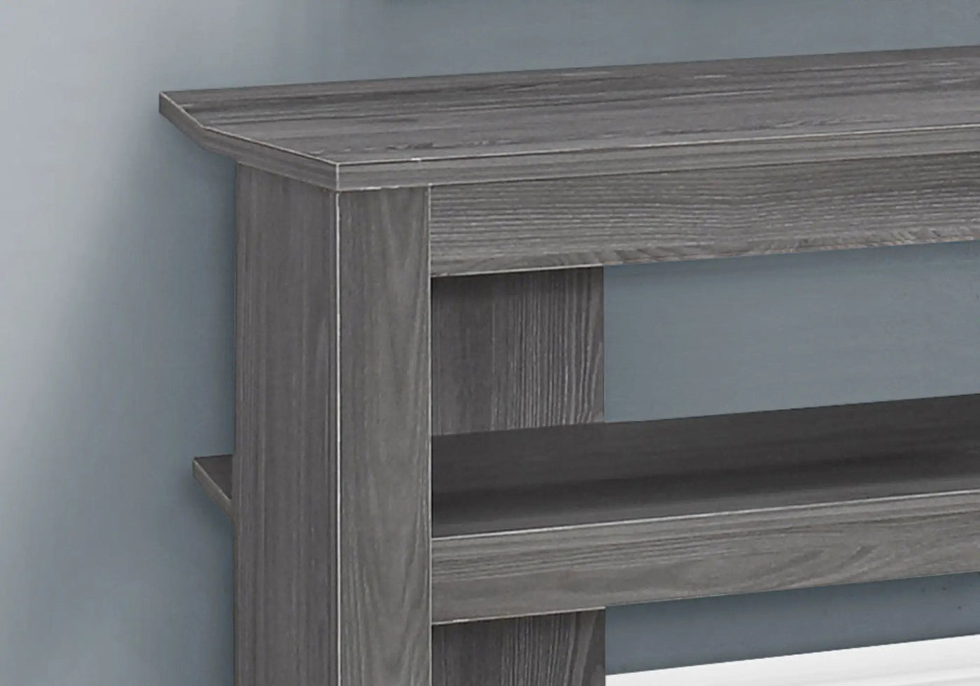 TV Stand, Console, Media Entertainment Center, 3 Storage Shelves by Unique Piece Furniture