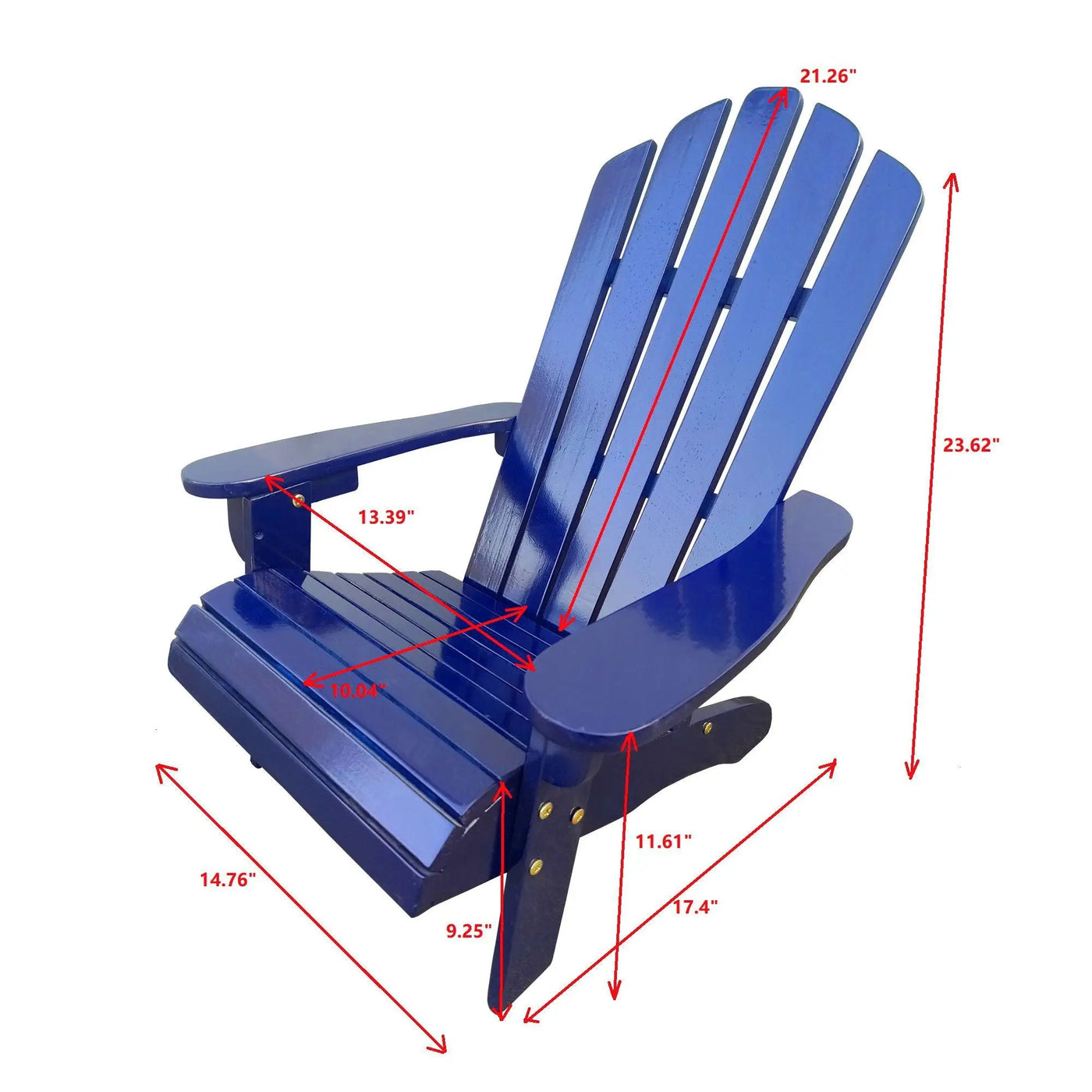 Outdoor Or Indoor Children Adirondack Chair by HouseOfZazla