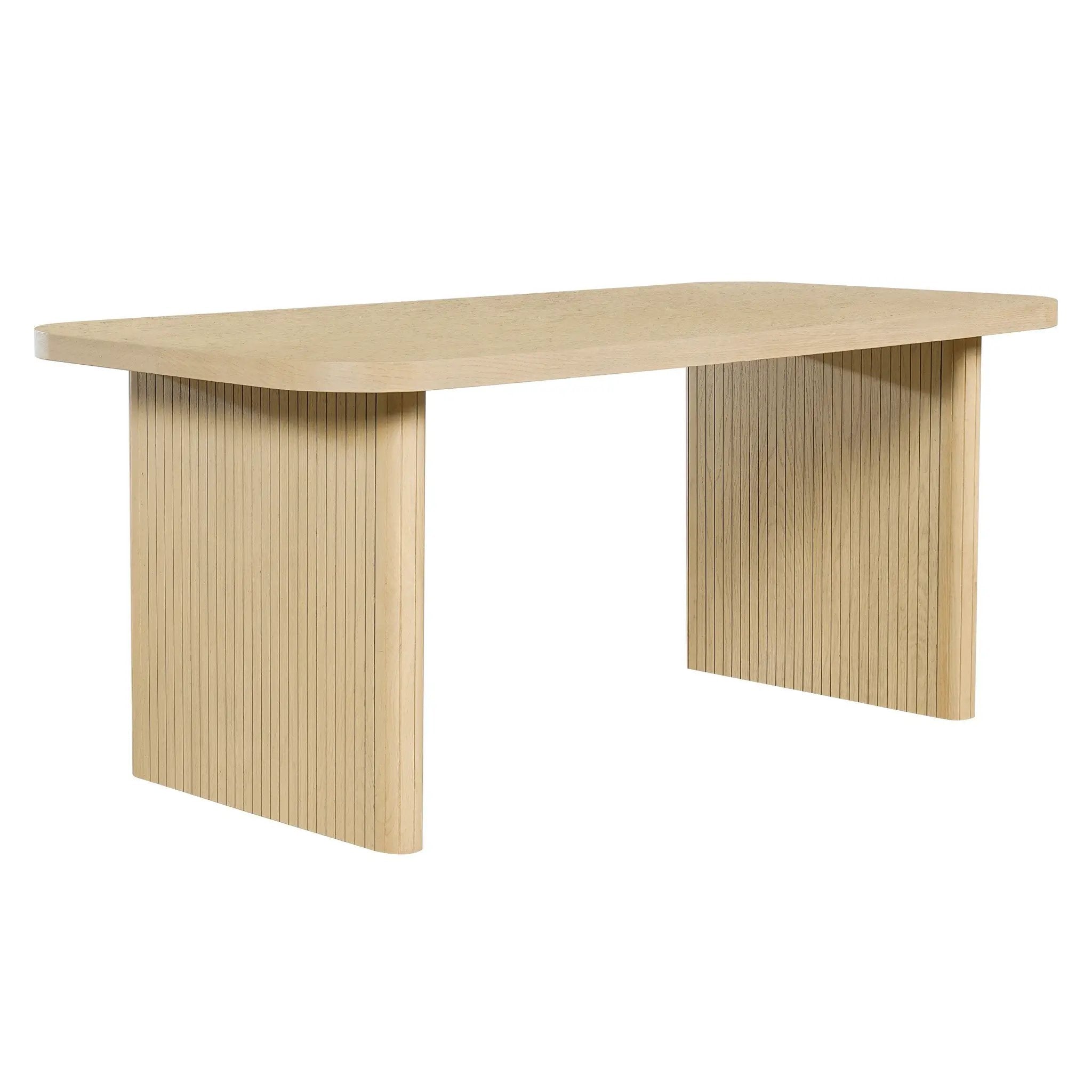 Natural Oak Veneer Dining Table by HouseOfZazla
