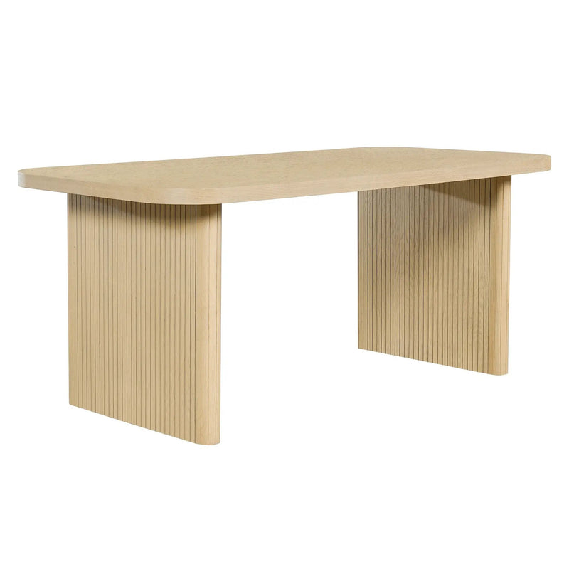 Natural Oak Veneer Dining Table by HouseOfZazla