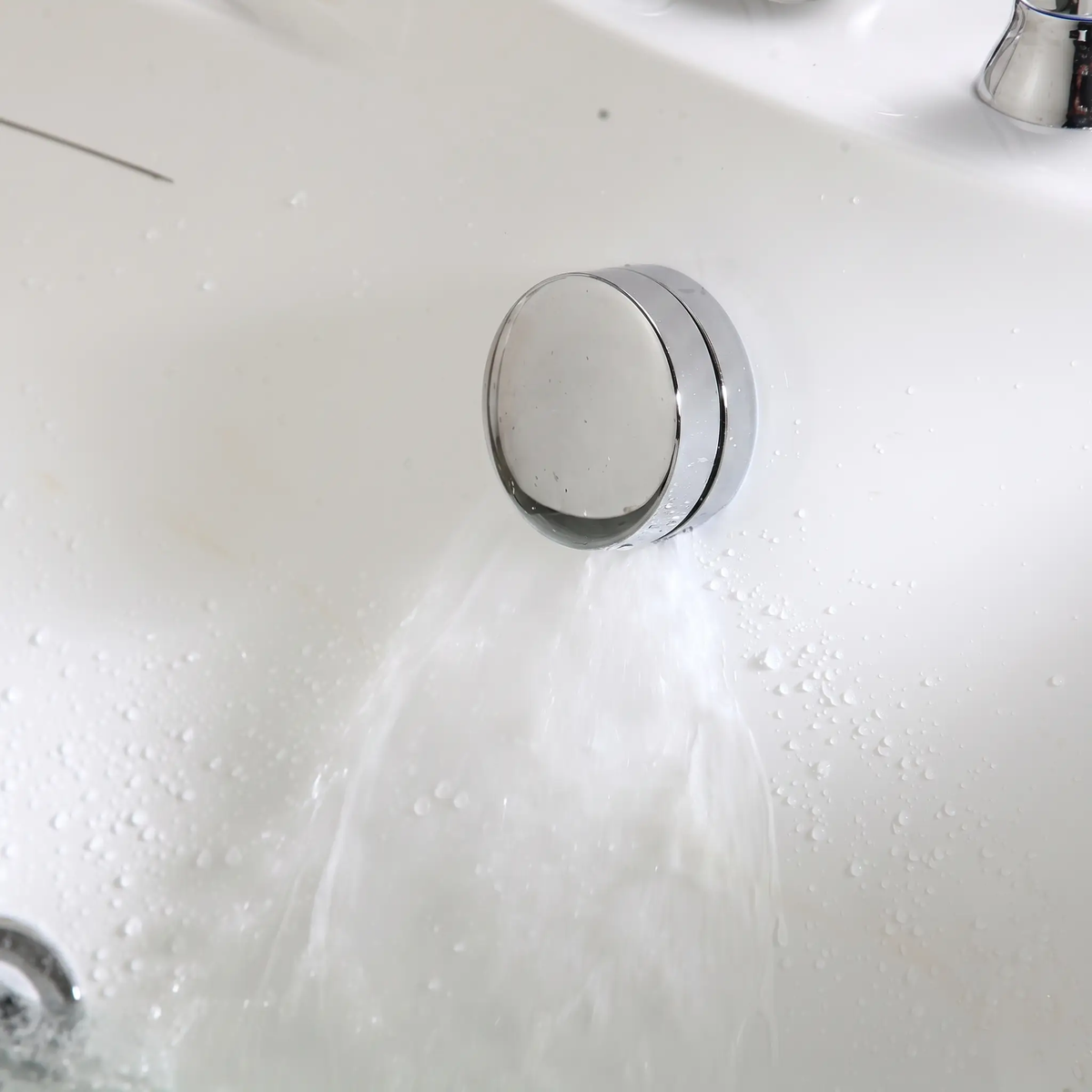 59" Corner Whirlpool Bathtub for 2-Person by HouseOfZazla