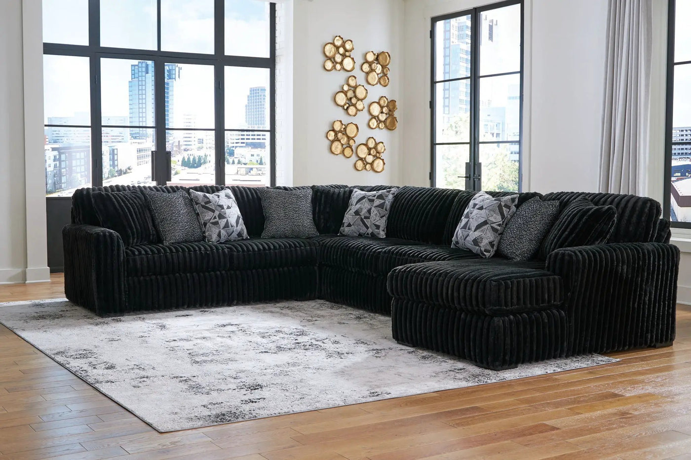 Midnight-Madness - Sectional by Unique Piece Furniture