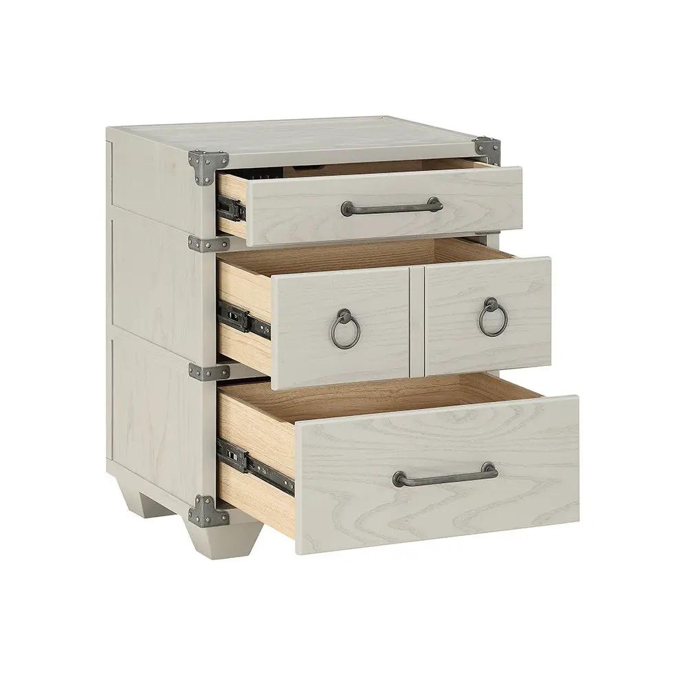 Orchest - Nightstand With USB - Gray by Unique Piece Furniture