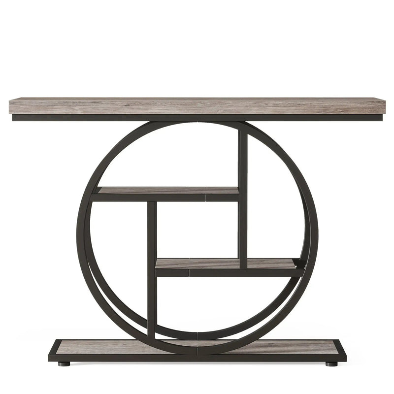 Console Table With 4 Tier Design For Living Hallway by HouseOfZazla