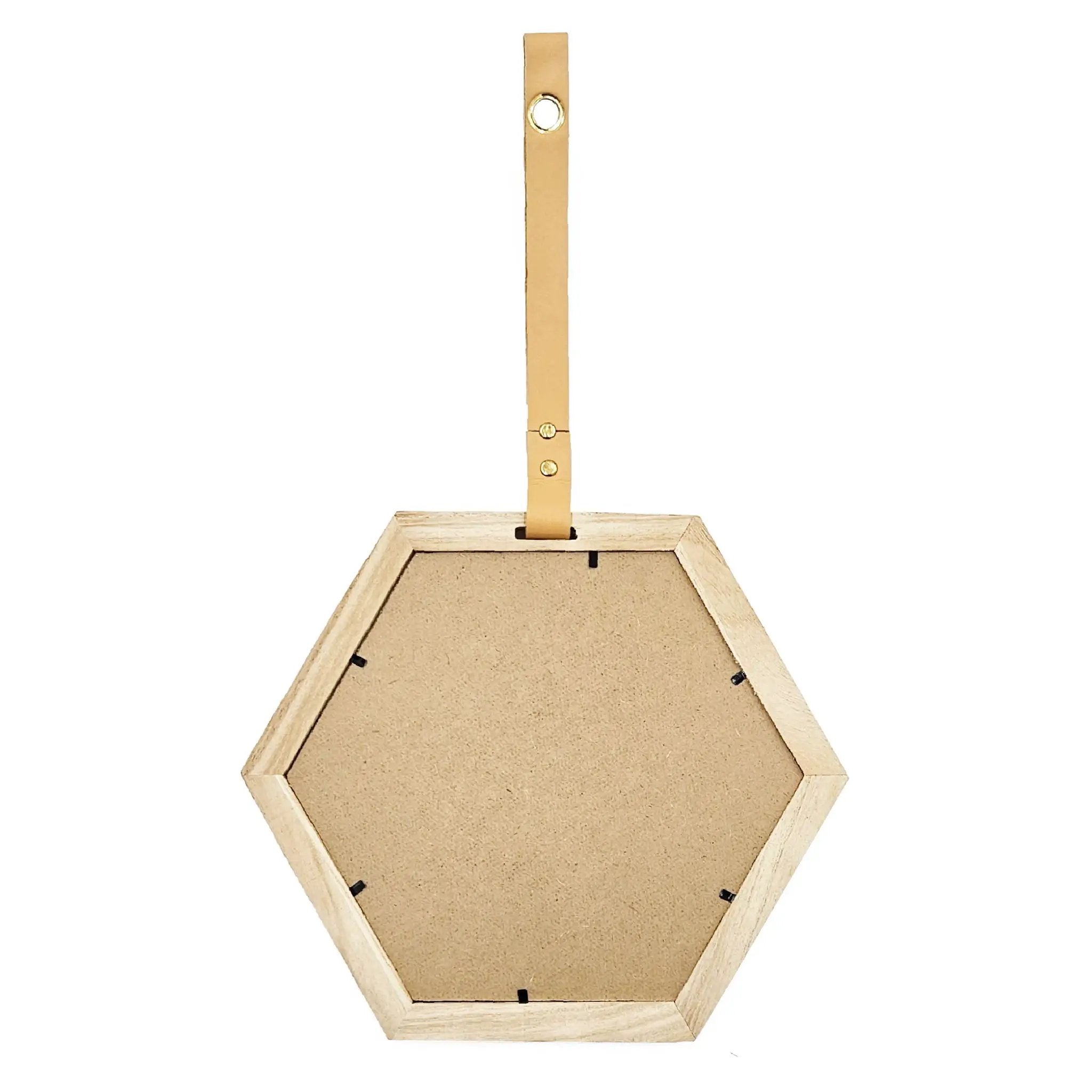 Harlan - Wall Accent Hexagon Mirror by HouseOfZazla