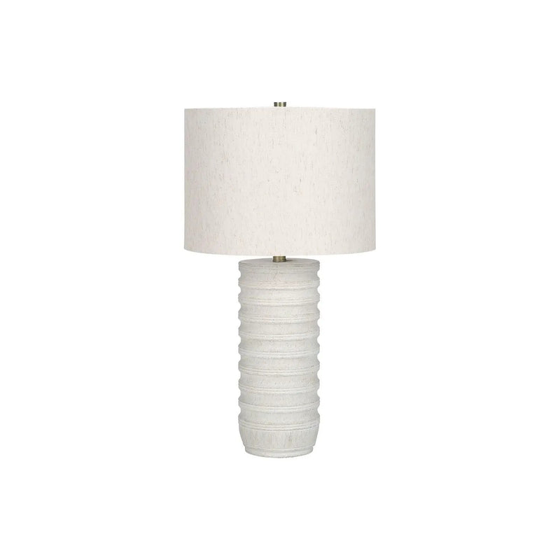 Table Lamp, Lighting, Resin, Transitional - Cream by Unique Piece Furniture