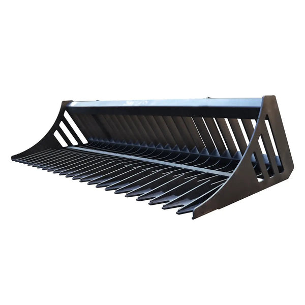 Greatbear Universal & Heavy-Duty Skid Steer Rock Bucket