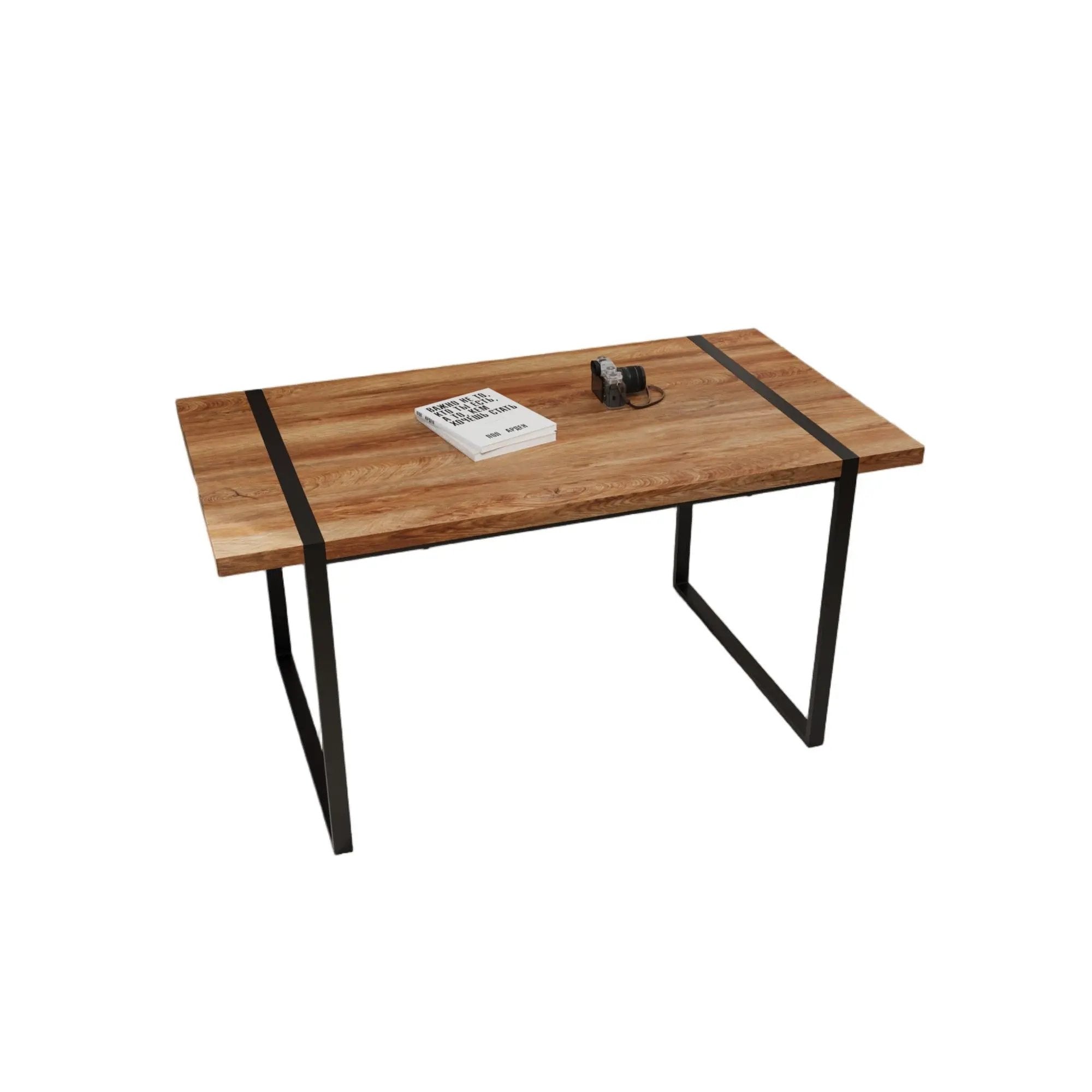 Rectangular Dining Table, 4 - 6 Person Capacity - Wood by HouseOfZazla
