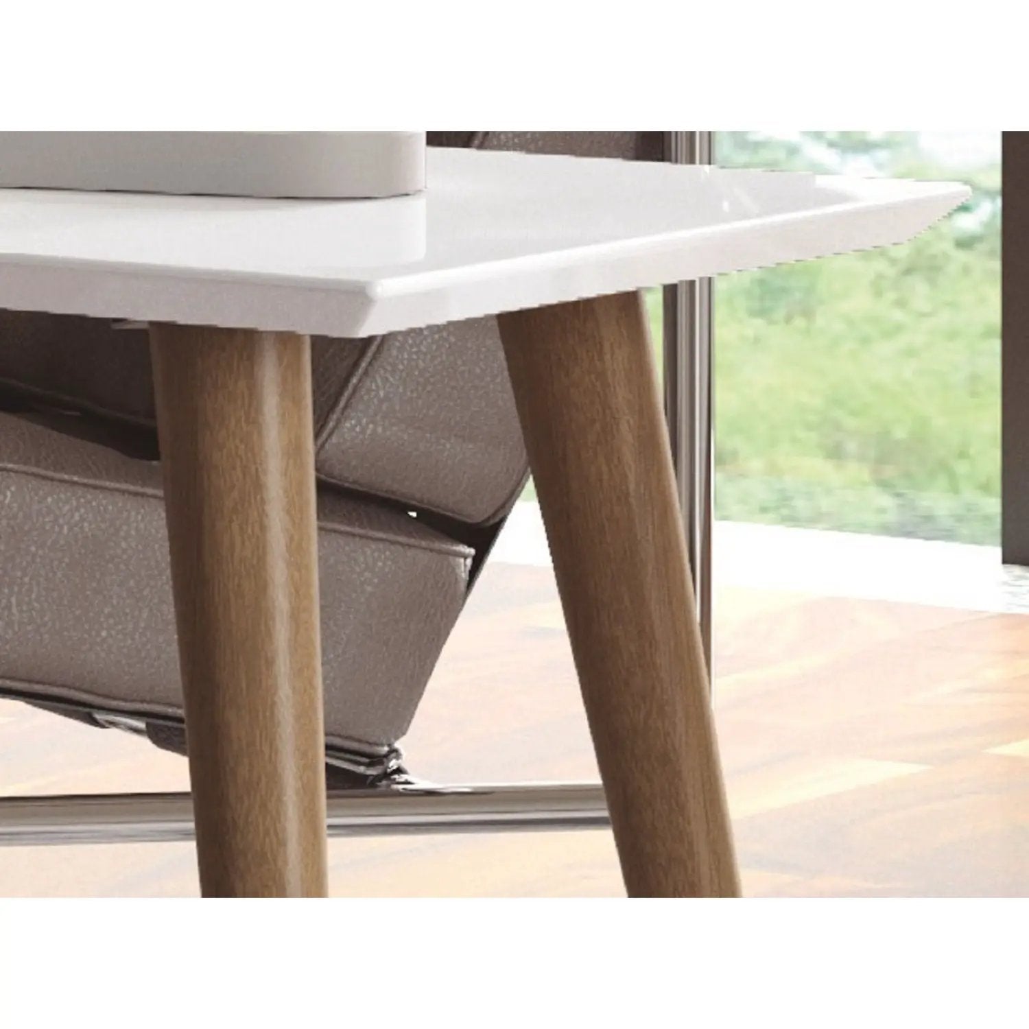 Utopia - Lacquered Coffee Table - White by HouseOfZazla
