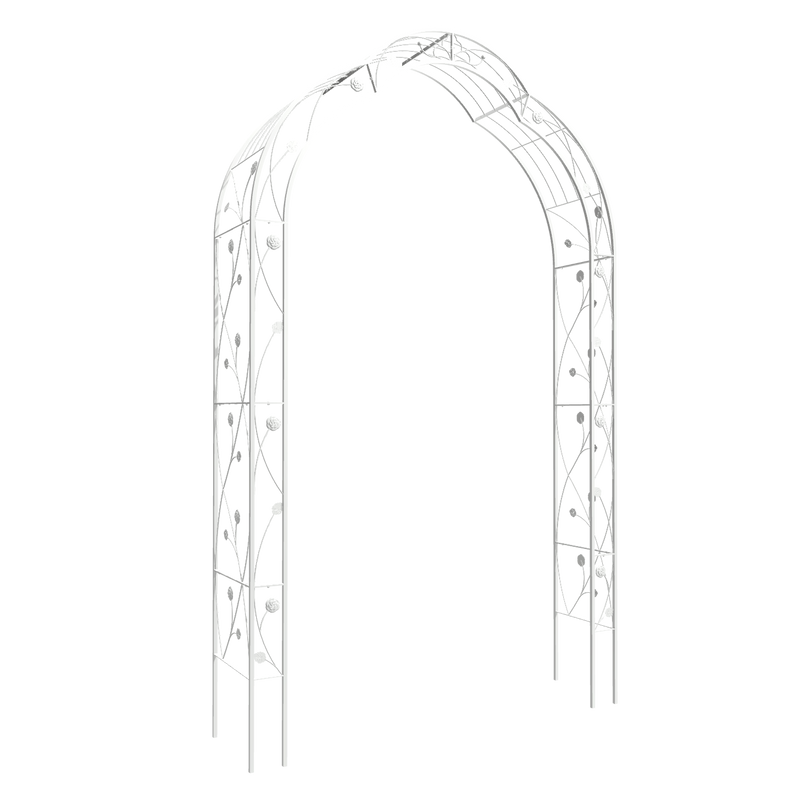 Metal Garden Arch by HouseOfZazla