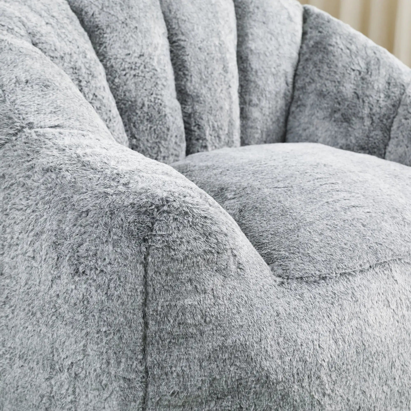 Beanbag Chair, Beanbag Sofa Chair With Armrests Stuffed High Density Foam by HouseOfZazla