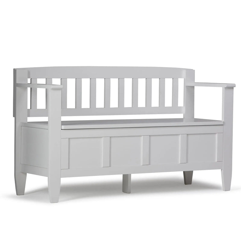 Brooklyn - Handcrafted Entryway Storage Bench by HouseOfZazla