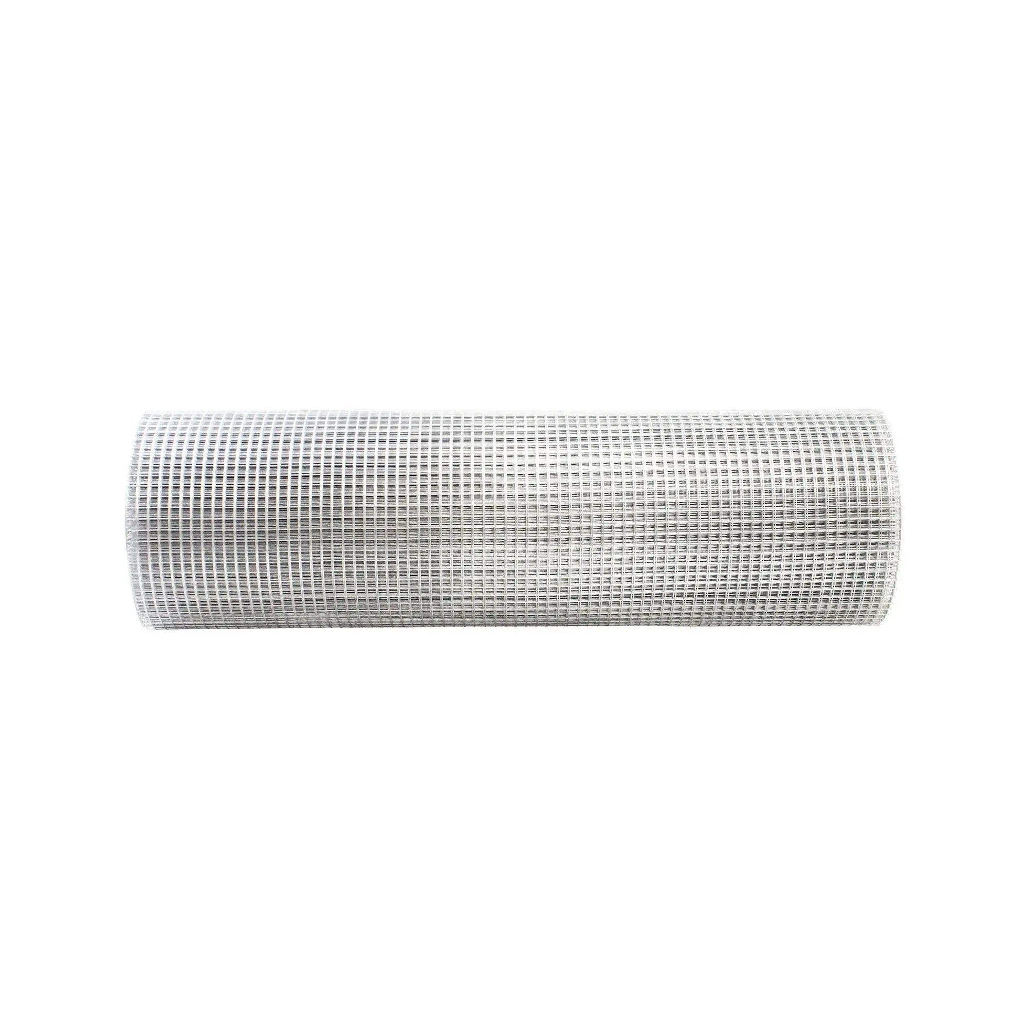 Galvanized Hardware Cloth, Gauge Welded Metal Wire Fence Roll For Garden And Animal Protection - Silver by HouseOfZazla