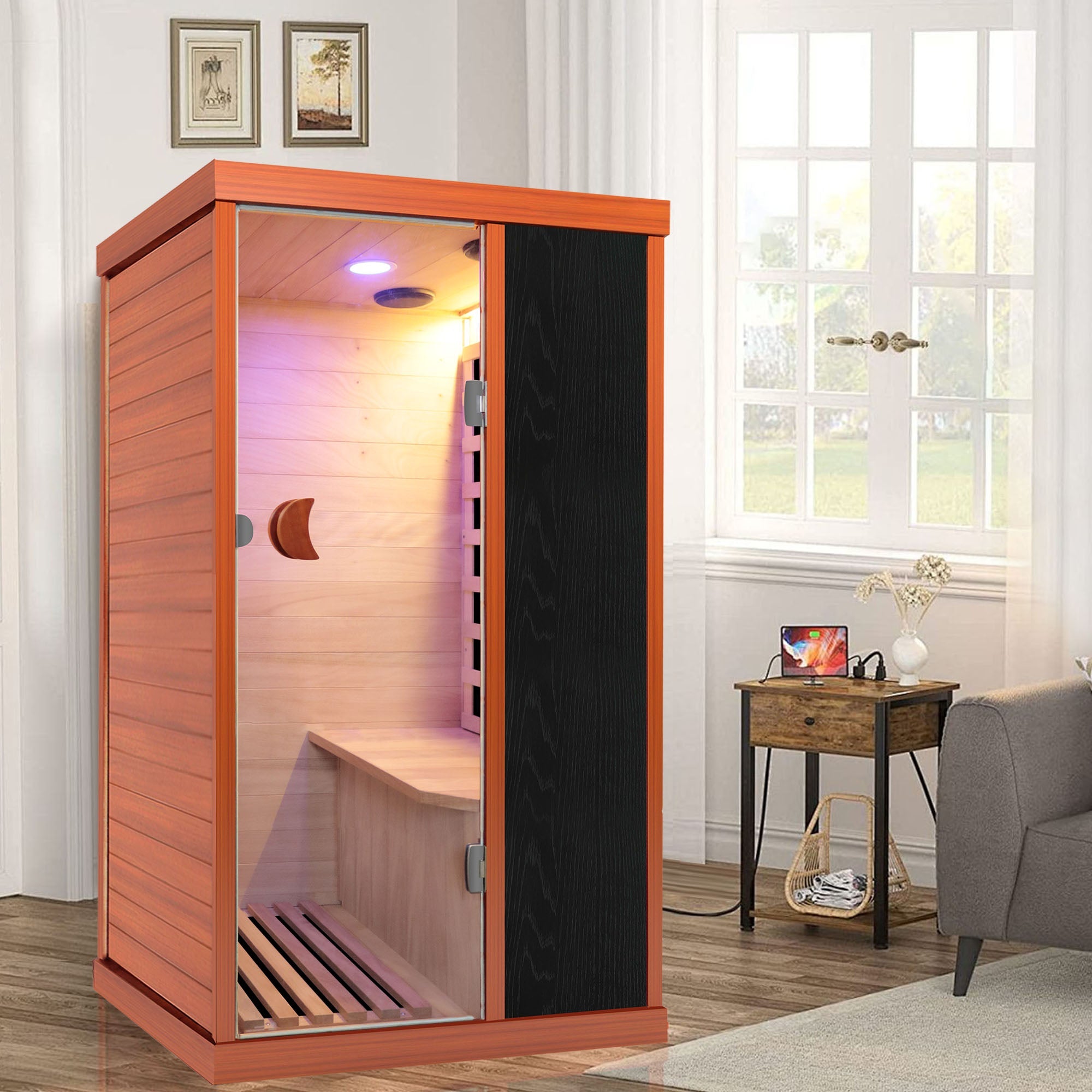 Infrared Sauna Room Single Room by HouseOfZazla