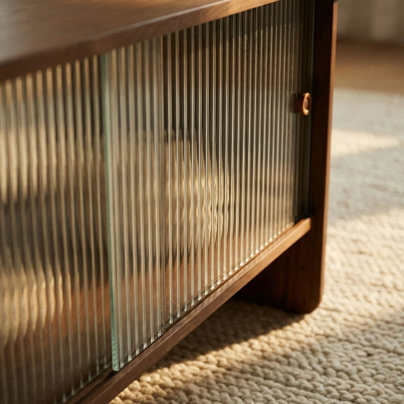 Rectangular Coffee Table With Sliding Door Storage Center by HouseOfZazla