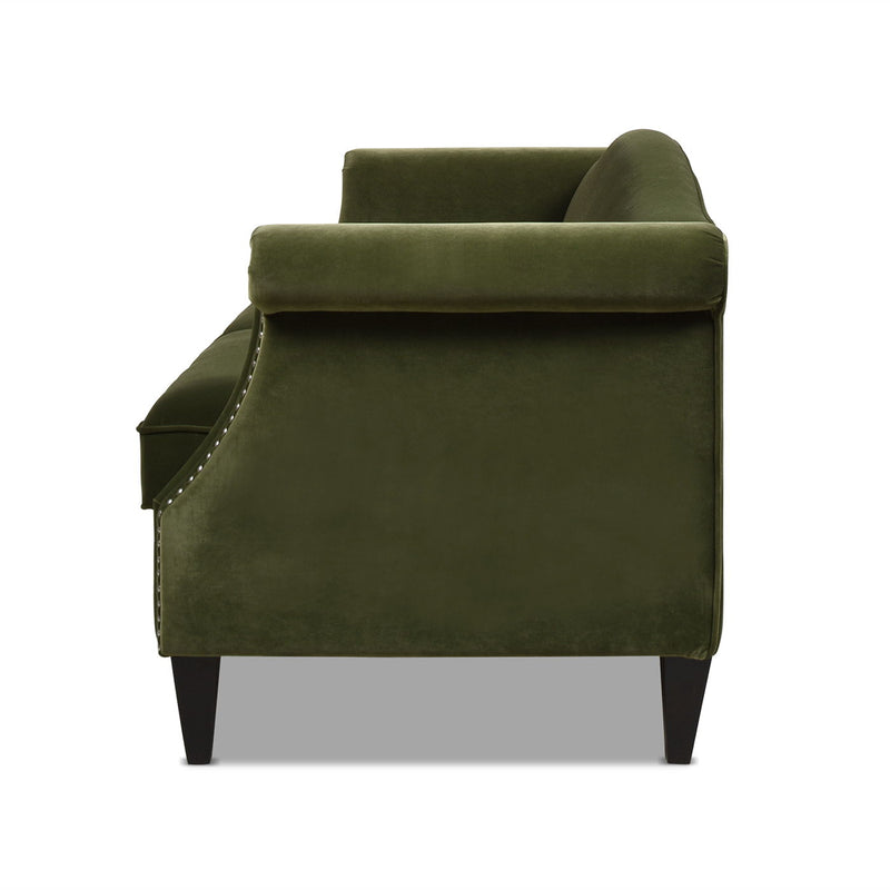 Elaine - Camel Back Small Space Sofa by HouseOfZazla