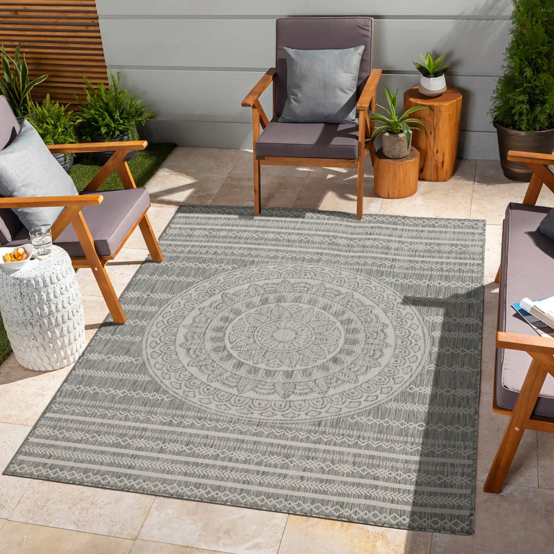 Sunshine - Indoor / Outdoor Area Rug - Polypropylene by HouseOfZazla