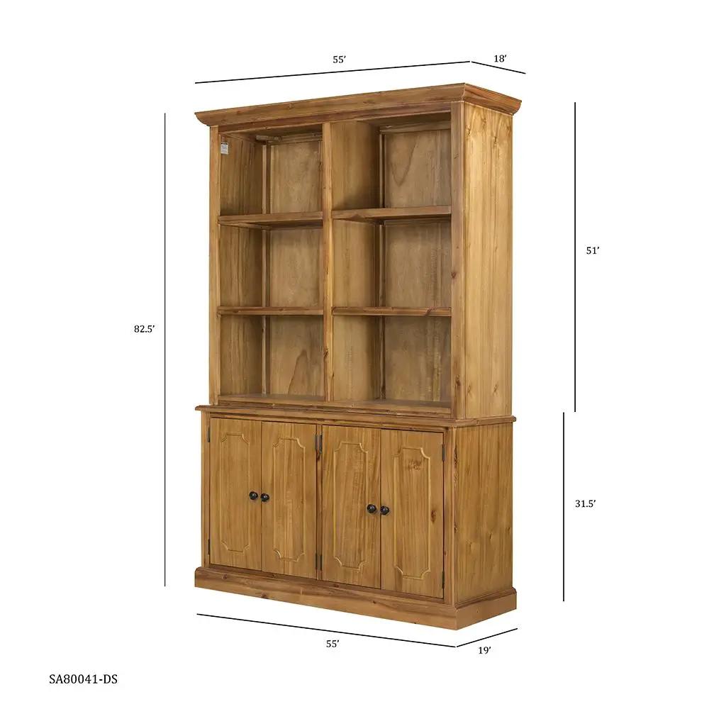 French Country Wood Cabinet by HouseOfZazla