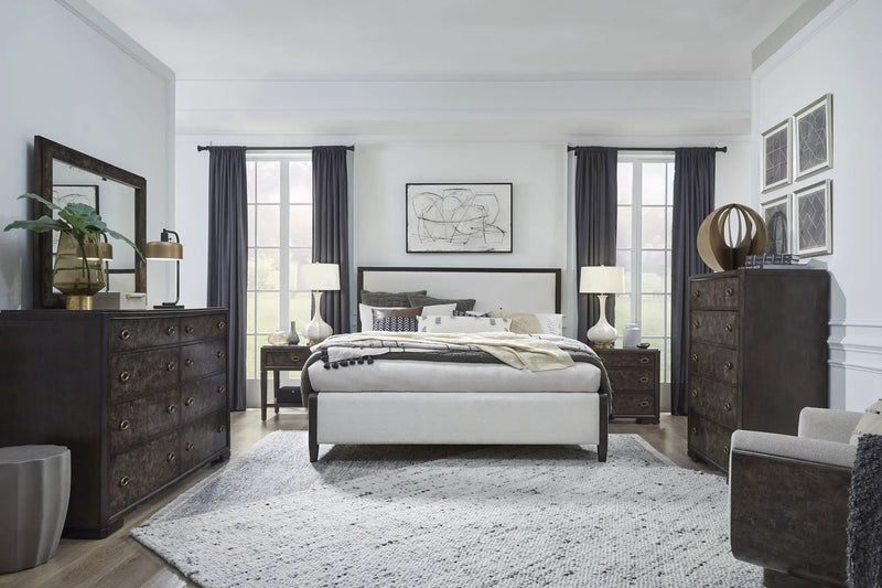 Rowan - Upholstered Panel Bed by Unique Piece Furniture