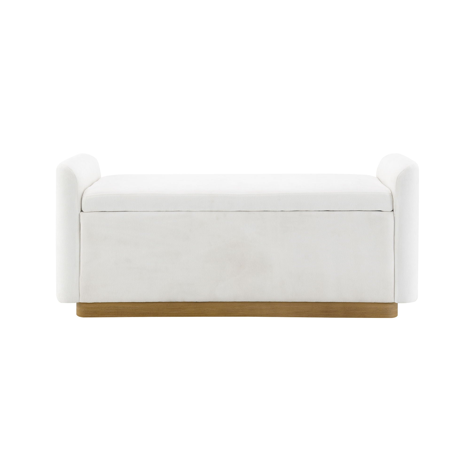 Upholstered Storage Bench With Safety Hinge by HouseOfZazla