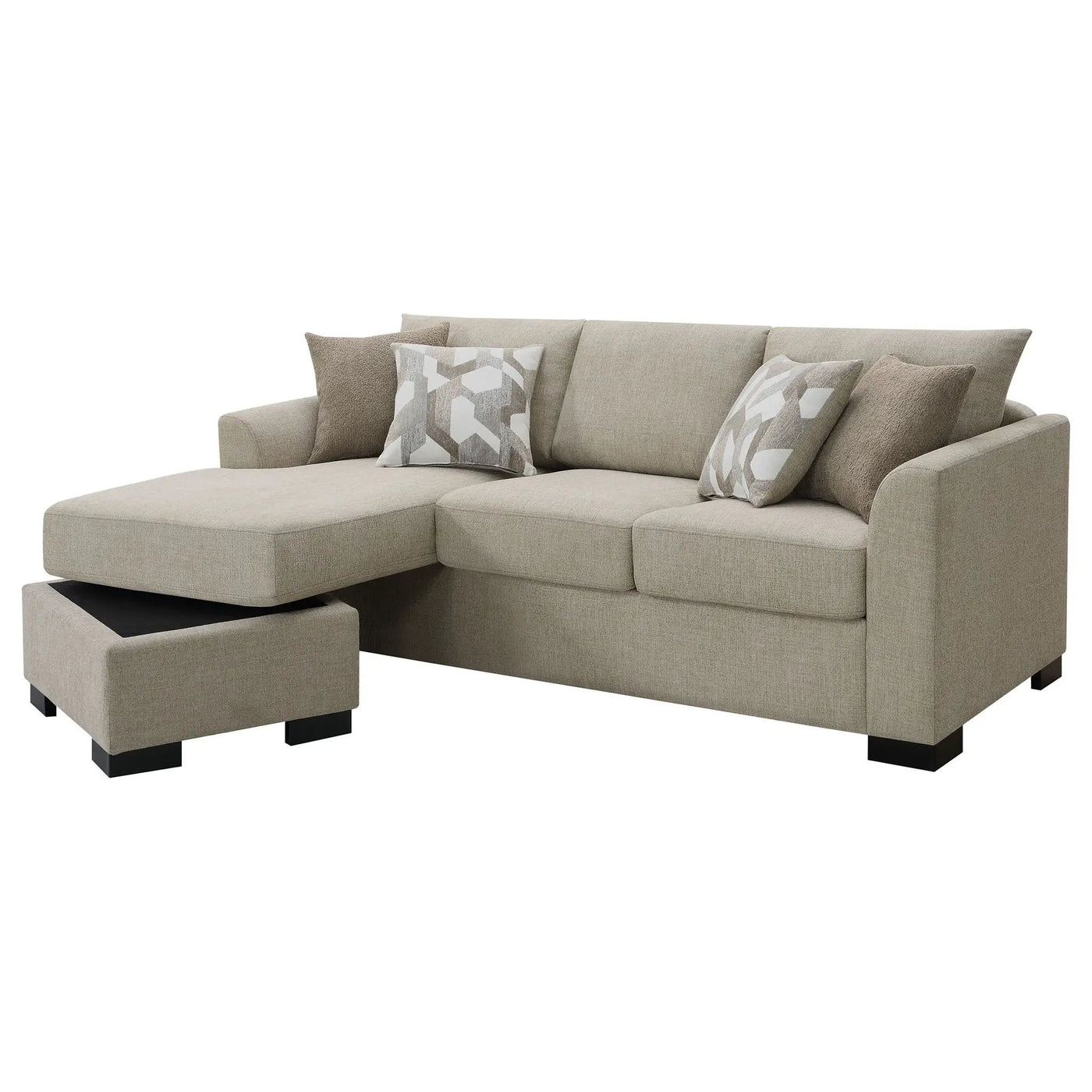Pacheco - Sleeper Sectional Chaise Sofa by HouseOfZazla