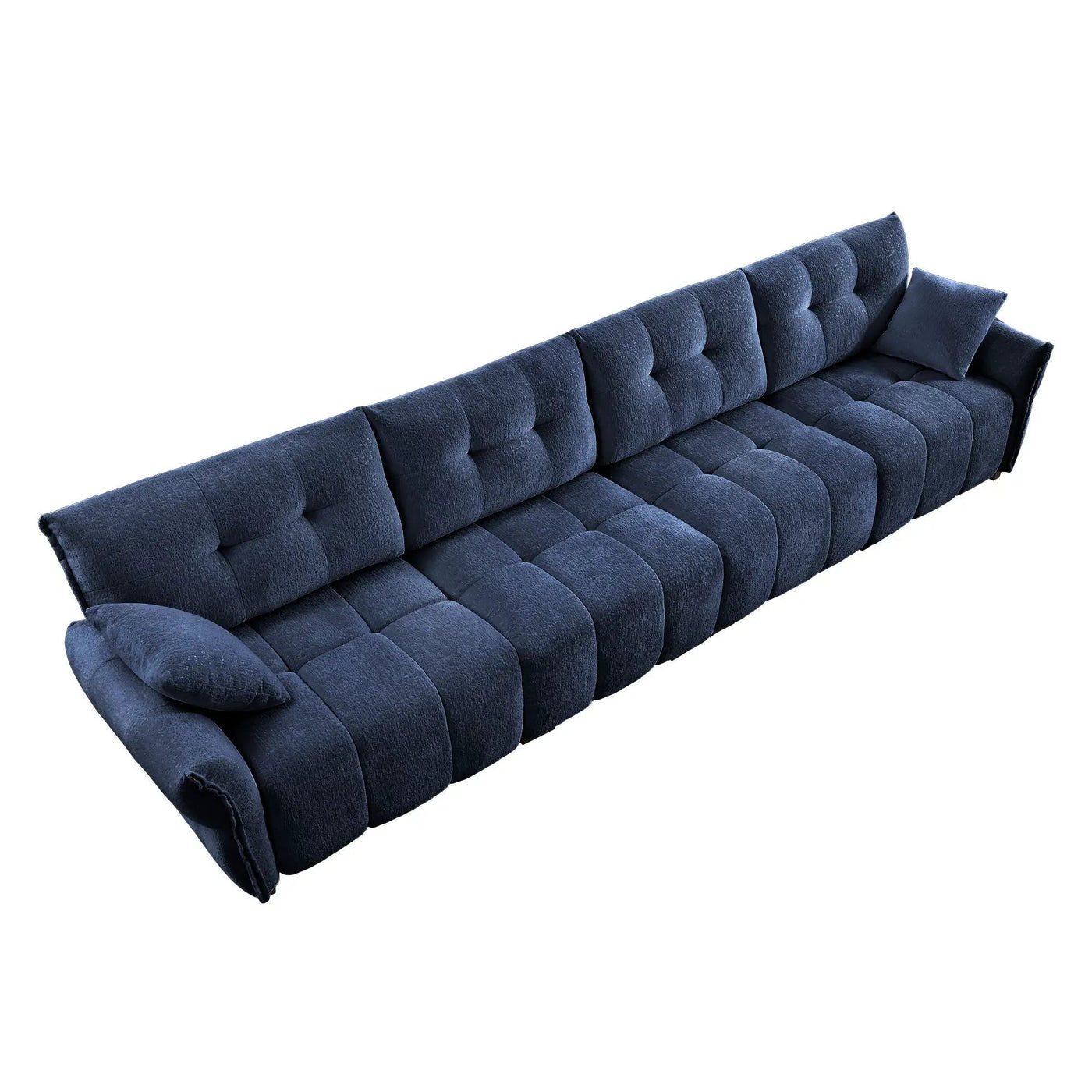 Modern Sofa & Pillows, Textured Cover, High Rebound Cushions by Unique Piece Furniture