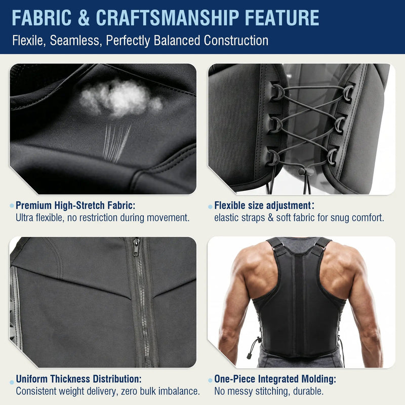 10LBS Adjustable Weighted Vest for Women by HouseOfZazla