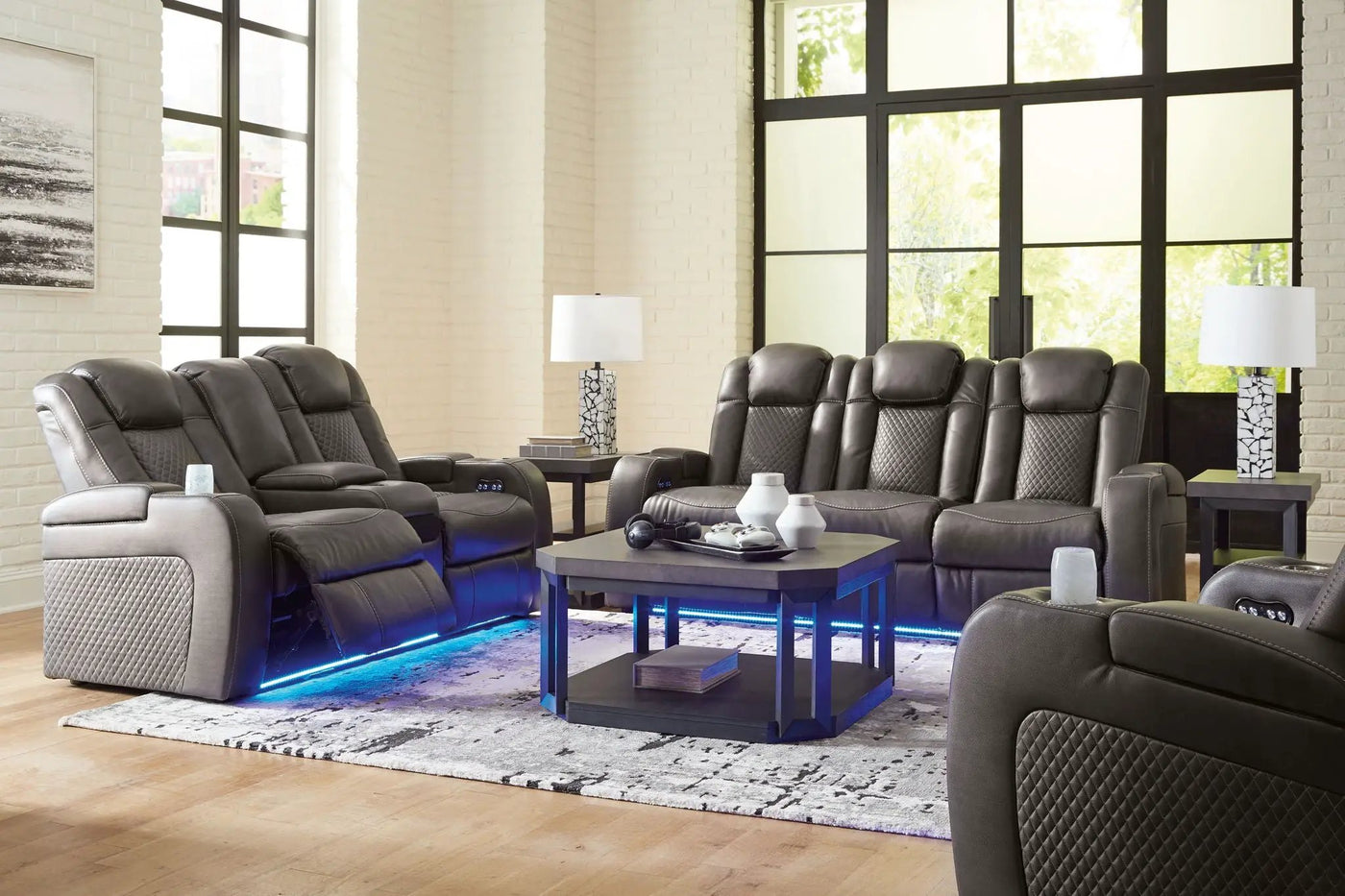 Fyne-dyme - Reclining Living Room Set by Unique Piece Furniture